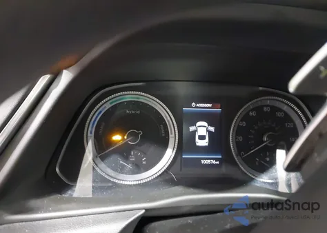 2022 Hyundai Sonata Hybrid Blue из США, поврежденный, VIN KMHL24JJ0NA038749